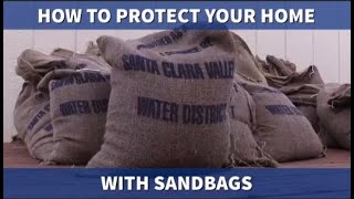 How to protect your home with sandbags [upl. by Annora]