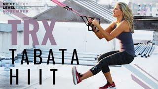 25 Minute TRX Suspension Training Tabata HIIT Workout [upl. by Latsyrk]