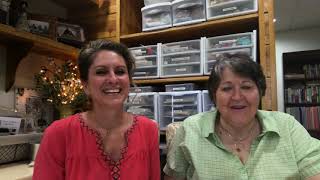 Flosstube Broadcast 6 Country Stitchers TAKE A HOLIDAY and PLAN ANOTHER [upl. by Adnawt410]