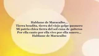 HABLAME DE MARACAIBO CON LETRA [upl. by Marilla]