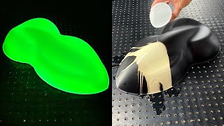 Using Glow in the Dark amp Thermochromic Pigments TOGETHER [upl. by Ainitsirk511]