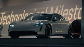 Porsche Super Bowl Commercial 2020  The Heist  new Taycan 100 electric  Top Carros [upl. by Aniuqaoj281]