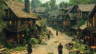 Relaxing Medieval Music  Medieval Celtic Music  Fantasy Celtic Folk  Daily Life As A Villager [upl. by Parlin]