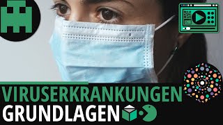 Viruserkrankungen einfach erklärt │Biologie Lernvideo Learning Level Up [upl. by Marston981]