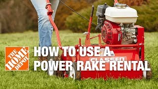 How to Use a Classen Power Rake Rental [upl. by Bickart]