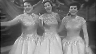 The Andrews Sisters Live  Bei Mir Bistu Shein amp South America Take It Away [upl. by Levitt]