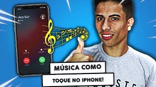 Como colocar MÚSICA como TOQUE no iPhone [upl. by Laufer]