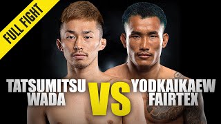 Yodkaikaew Fairtex vs Tatsumitsu Wada  ONE Championship Full Fight [upl. by Ees]