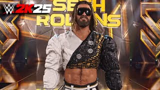 WWE 2K25 Seth Rollins Official Entrance [upl. by Nanerb]