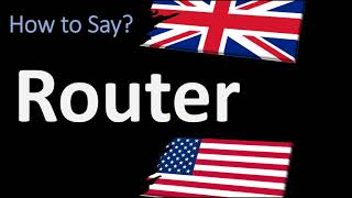 How to Pronounce Router CORRECTLY [upl. by Atiek]