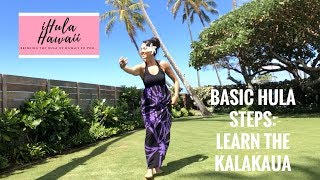 BASIC HULA STEPS HOW TO KALĀKAUA  DANCE TUTORIAL [upl. by Laverne]