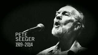 Folk icon Pete Seeger dies at 94 [upl. by Idram]