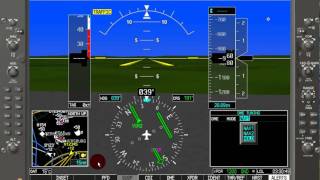 Garmin G1000 Tutorial NAV Operation [upl. by Nalyorf]