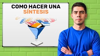 Cómo HACER una SÍNTESIS [upl. by Madlen]