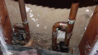 How To Find Stop and Fix Hot Water Leaks Under The Slab Part 1 [upl. by Irrej]