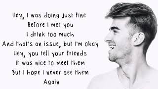 The Chainsmokers  Closer Lyrics ftHalsey [upl. by Sinnal]