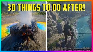 30 Things To Do After You Finish Red Dead Redemption 2 [upl. by Kress]