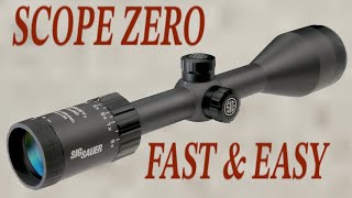 Rifle Scopes Explained Zeroing your Scope [upl. by Alegnat]