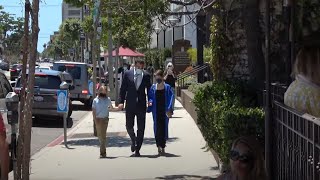 OMGA dapper looking Ben Affleck celebrates his daughter Seraphina’s graduation [upl. by Satsoc292]