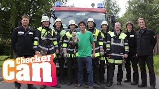 Der FeuerwehrCheck  Reportage für Kinder  Checker Can [upl. by Anid]