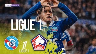 Strasbourg vs Lille  Ligue 1 HIGHLIGHTS  012525  beIN SPORTS USA [upl. by Sarajane594]