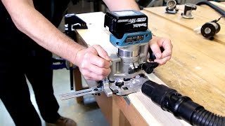 Makita DRT50 CORDLESS Router Trimmer  First Look [upl. by Dee Dee105]