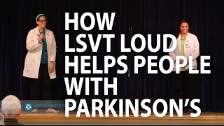 Demonstration How LSVT LOUD helps people with Parkinsons Disease [upl. by Raffaello]