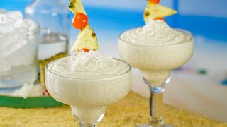 Piña Colada Tropical  Receta sin alcochol [upl. by Jeffy]