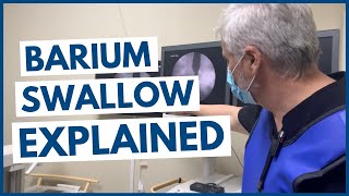 Leak After Surgery Barium Swallow Explained [upl. by Ycam]