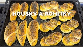 Recept na rohlíky a housky [upl. by Pirbhai]