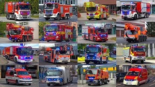 BEST OF EINSATZFAHRTEN 2020  Firescue112 [upl. by Yrahca959]