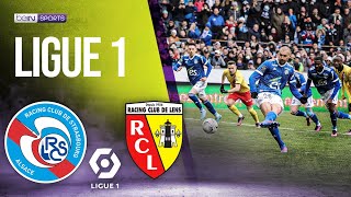 Strasbourg vs Lens  LIGUE 1 HIGHLIGHTS  04032022  beIN SPORTS USA [upl. by Eserrehs]