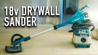 NEW Makita 18v Cordless Drywall Sander DSL800 [upl. by Nytsirc]