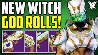 Destiny 2 NEW Witch Weapons PVE God Roll Guide amp How To Farm Them [upl. by Annalla]