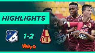 Millonarios vs Tolima Goles y highlights  Liga BetPlay Dimayor 20211  Final vuelta [upl. by Isidore]