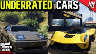 10 Most Underrated Cars In GTA Online [upl. by Larrisa]