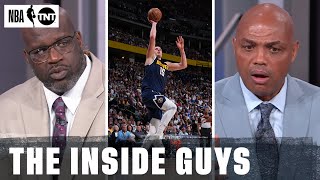 The Inside Crew Reacts To The Jokers Big Night To Give Denver a 20 Lead Over Phoenix  NBA on TNT [upl. by Aititel]