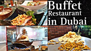 Buffet Restaurant Dubai Al Ibrahimi Restaurant  San Kitchen [upl. by Bollen535]