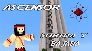 TUTORIAL REDSTONE  ASCENSOR AUTOMATICO SUBIDA Y BAJADA 16 y 17 [upl. by Martelle]