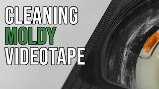 How to clean moldy VHS videotape [upl. by Anatnahs]