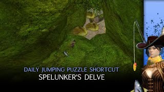 Guild Wars 2 Daily Jumping Puzzle Shortcut  Spelunkers Delve [upl. by Jackie709]