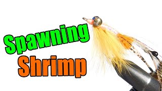 Peterson Spawning Shrimp Fly Tying  Must Have Bonefish amp Permit Saltwater Fly Pattern [upl. by Treve]