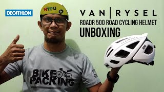 UNBOXING Van Rysel RoadR 500 Road Cycling Helmet [upl. by Ivens706]