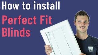 How to Install a Perfect Fit blind [upl. by Aslehc]