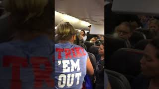 Police use taser on passenger American Airlines [upl. by Nai]