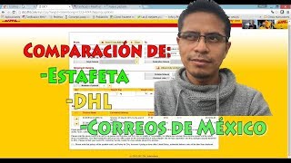 DHL Estafeta o Correos de México Mexpost ¿Cuál es la mejor paquetería para mi  MIGUE 21K [upl. by Essirehs787]