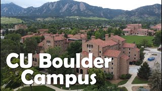 University of Colorado Boulder  CU Boulder  4K Campus Drone Tour [upl. by Dever]