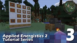 Applied Energistics 2 Tutorial 3  Inscriber [upl. by Anrol]