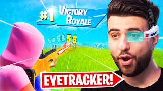 So I Played Fortnite with an EYETRACKER [upl. by Otanutrof]