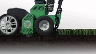 How Does OverSeeding and Mechanical Seeders Work For Grass Seeding [upl. by Paley]